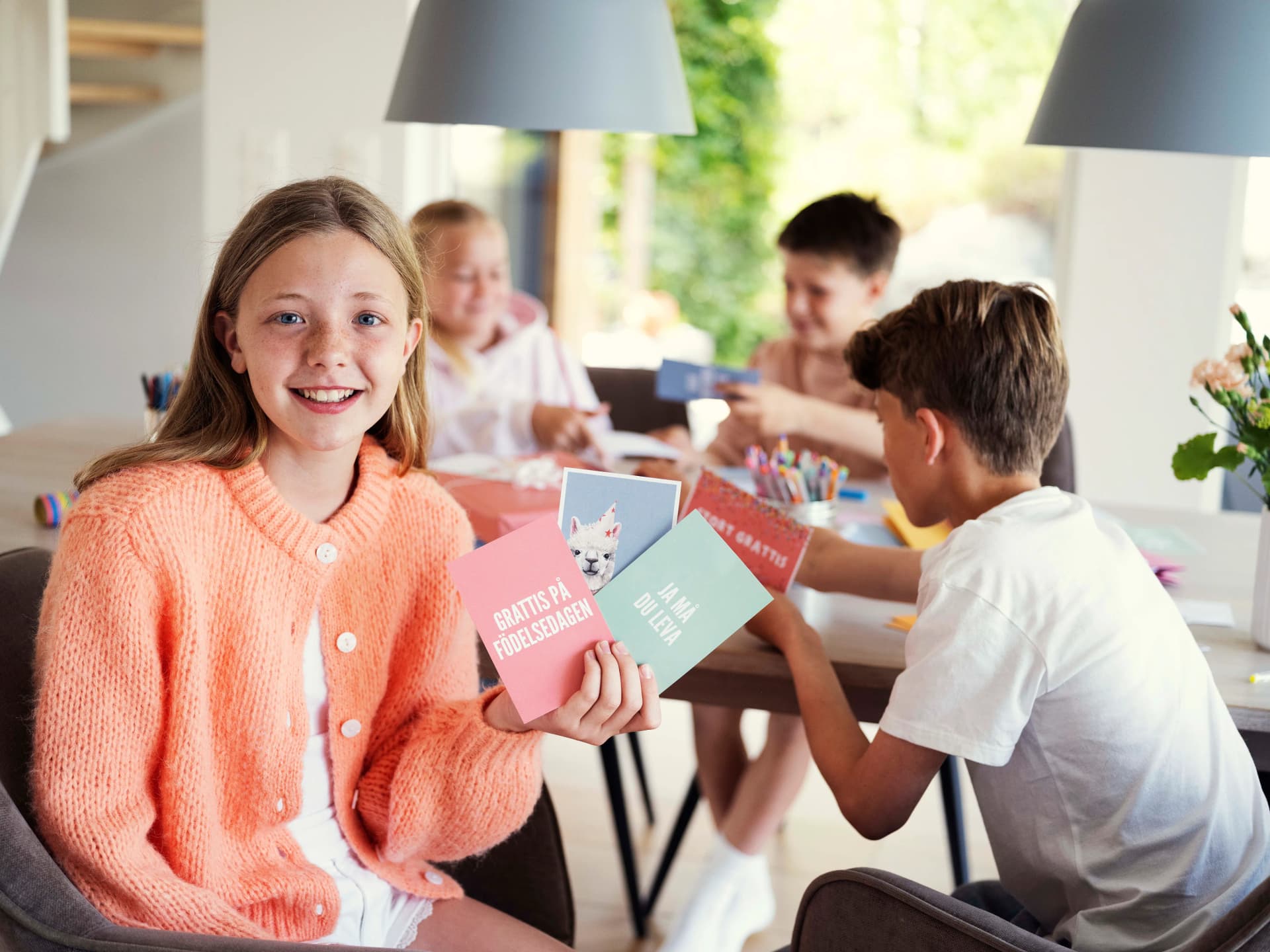 Tillkassan födselsdagskort